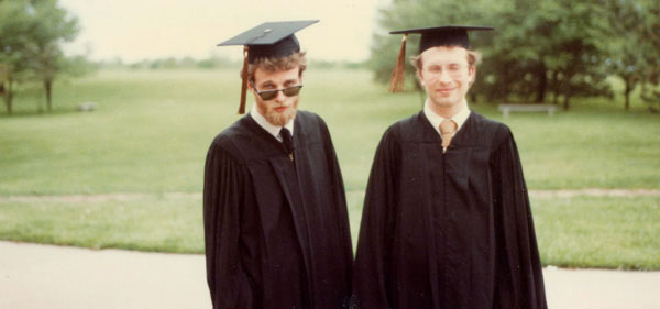 Tom at graduation